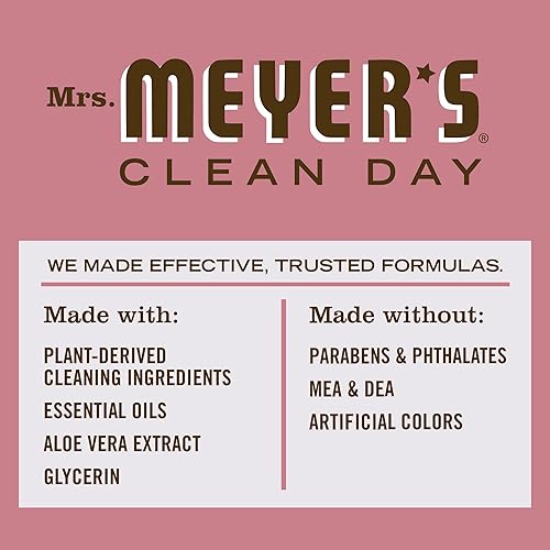 Miniatura 4 de Mrs. Meyer's Clean Day - Detergente líquido para platos, aroma a romero, paquete de 6 unidades, 16 fl oz
