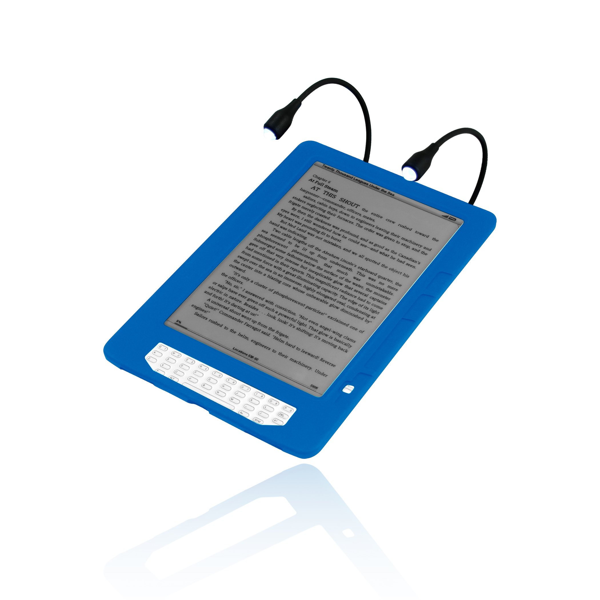 Incipio Xenon Kindle DX Case with Reading Light, Blue