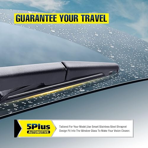 Miniatura 4 de 5 PLUS - Repuesto de escobilla de 14 pulgadas para limpiaparabrisas trasero