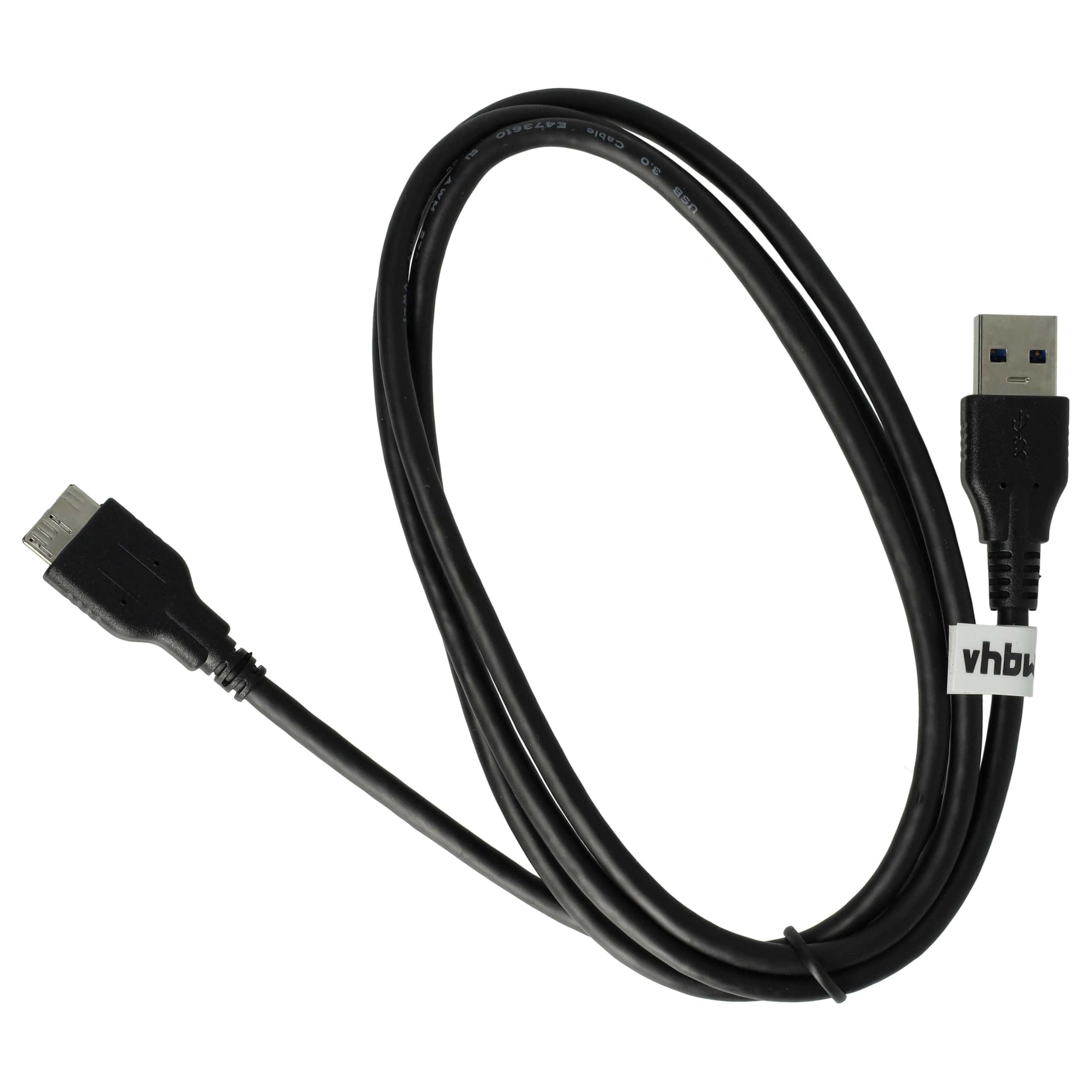 Vhbw Cavo Dati USB (da USB Standard Tipo A Alla Fotocamera) Da 150cm Compatibile Con Nikon D5, D500, D800, D800E Fotocamera, Camcorder