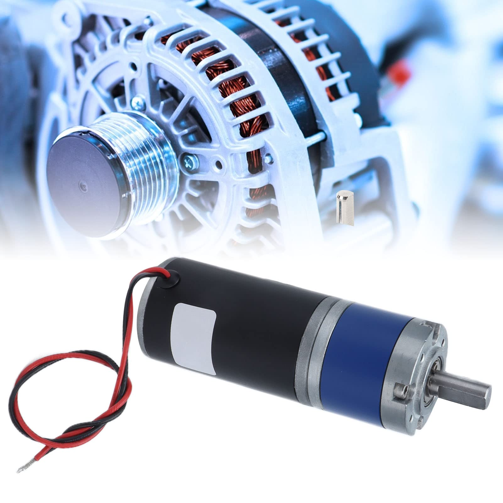 Motor de engranaje planetario eléctrico Tyenaza 36ZY DC, motor de engranaje de velocidad ajustable estable 24V (56RPM)