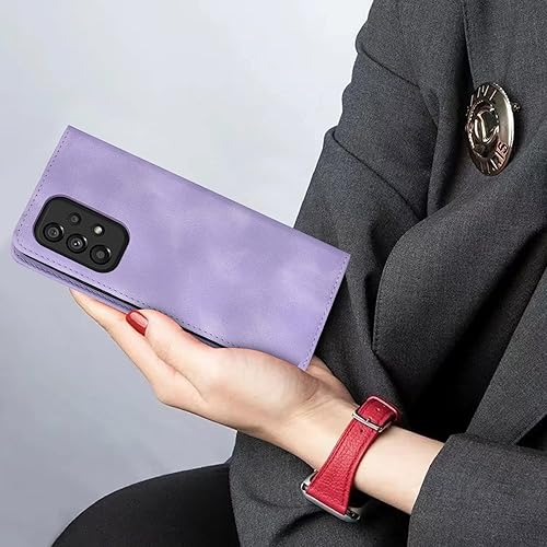 Miniatura 6 de Havaya Funda para teléfono Samsung Galaxy A53 con tarjetero, para Galaxy A53 0.18 oz, funda tipo cartera para mujer, SM-A536U, con ranuras para