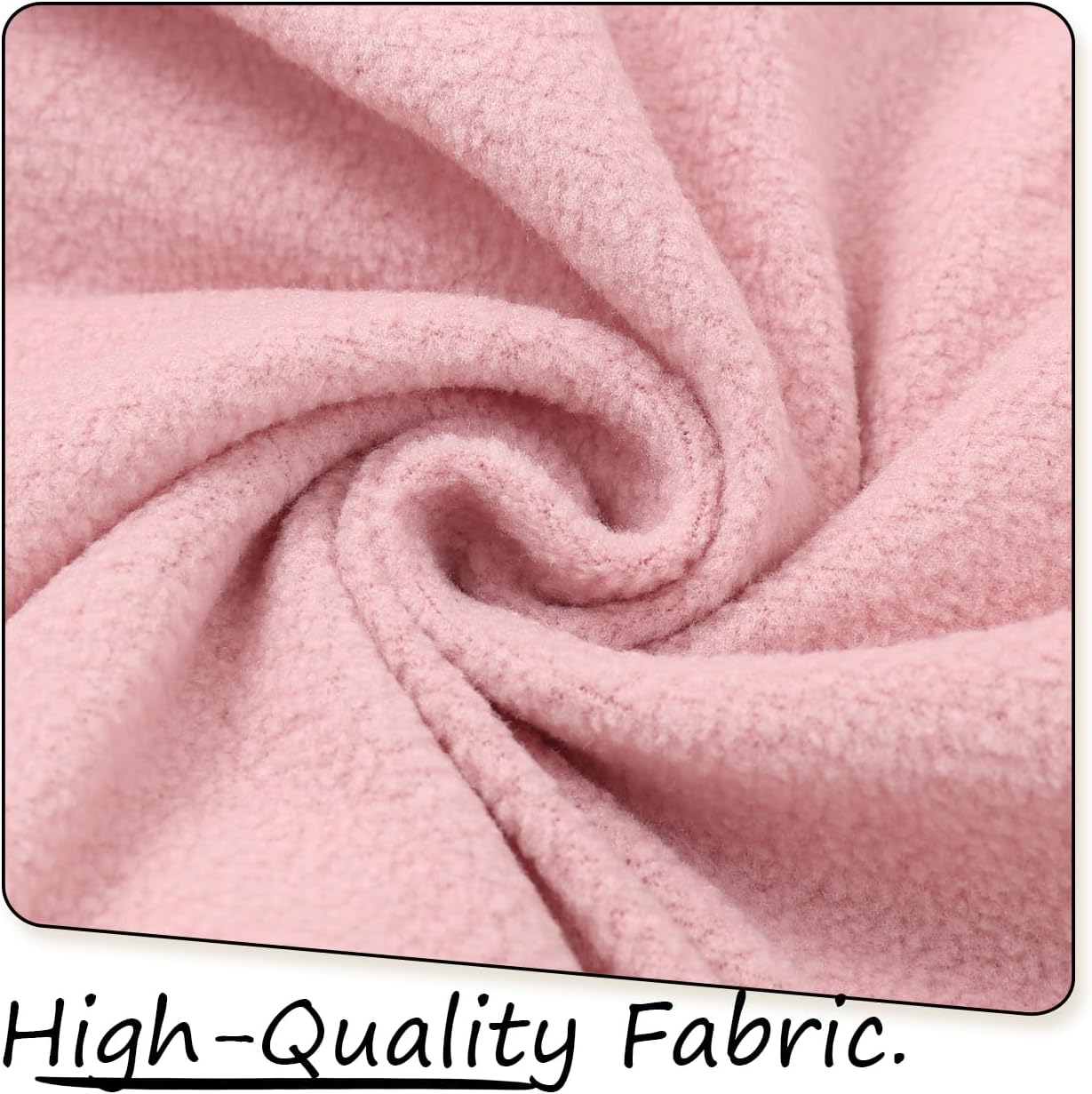 Kids Winter Coat Hooded Fleece Jacket with Faux Fur Lining Windproof Warm Outerwear - Image 7