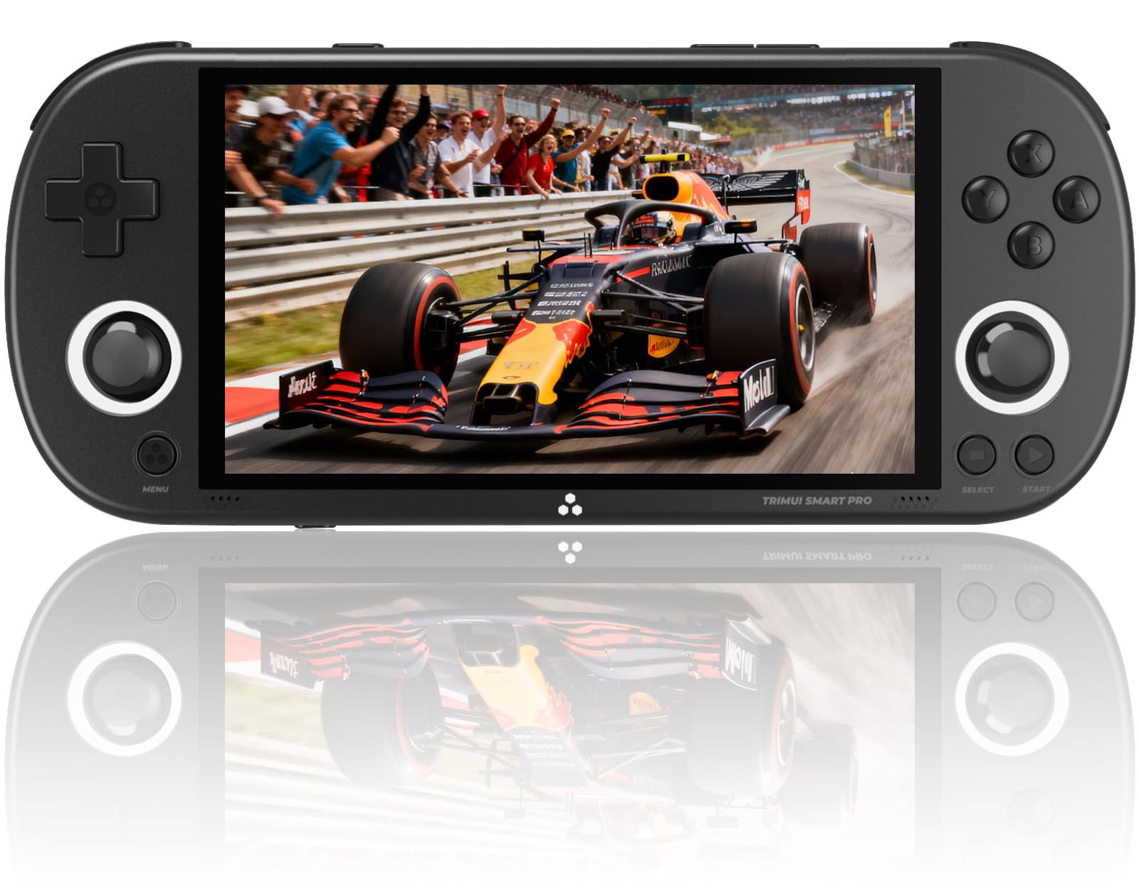 Console de jeu portable TRIMUI Smart Pro 64 Go 5000 mAh 10 000 jeux Linux écran IPS HD 5 pouces noir