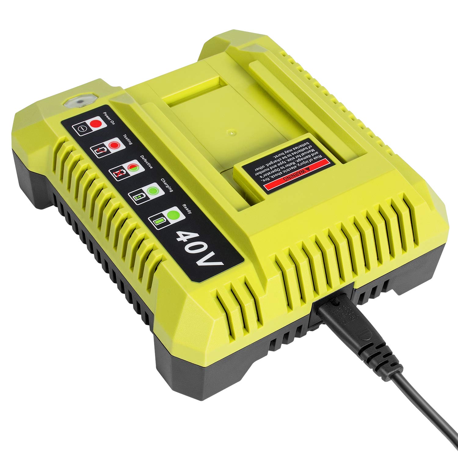 40 Volt Lithium Ion Battery Charger 