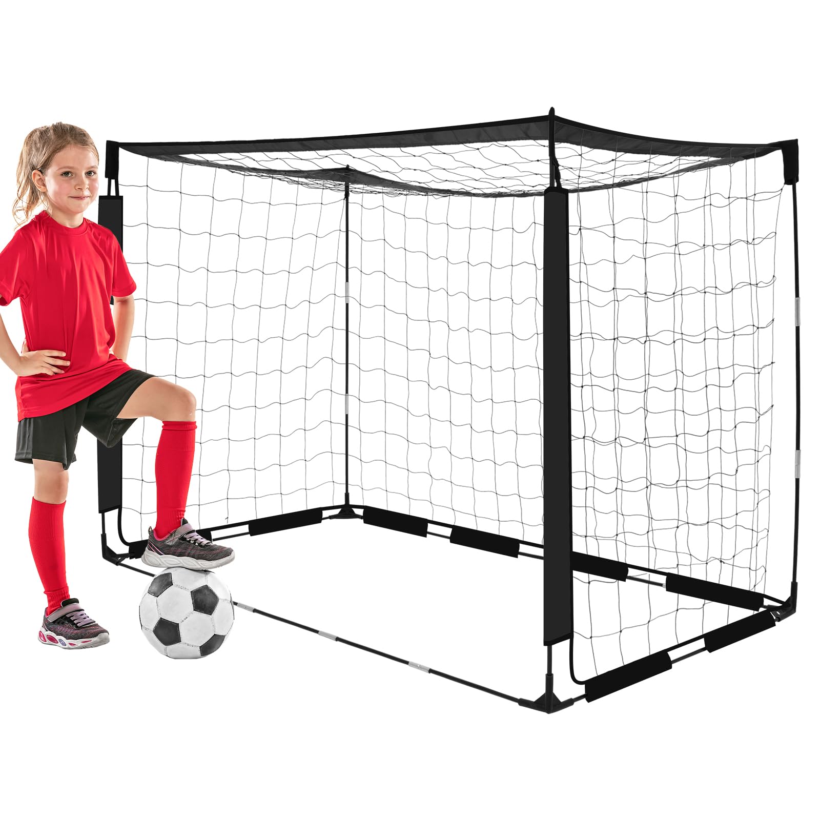 Amazon | BOHEN ポータブルスクエアサッカーゴールネット 子供/若者用