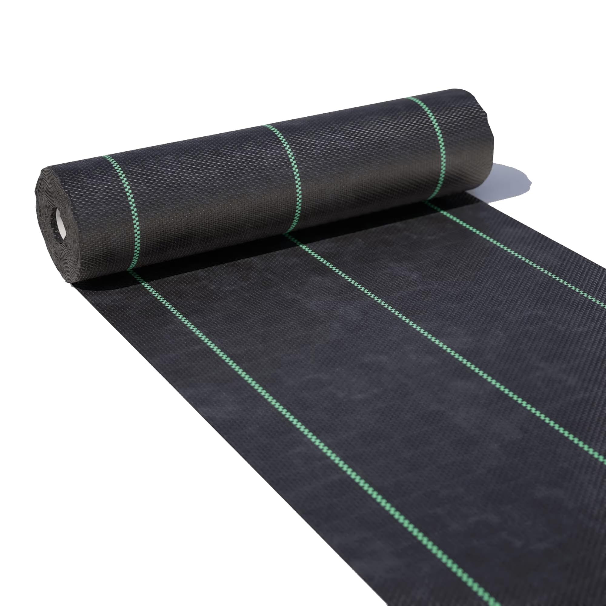 Garden Mile 2m x 50m RESISTENTE Hierbas Control Tela mantillo Membrana terreno BANDEJA HORNO jardín camino Paisaje Tela | Polipropileno tejido resistente, permeable al agua, para grava y caminos, césped artificial, cubierta de suelo de jardín