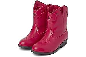 Durable Toddler Girl Boots Size 6: Western Cowgirl Boots for Girls