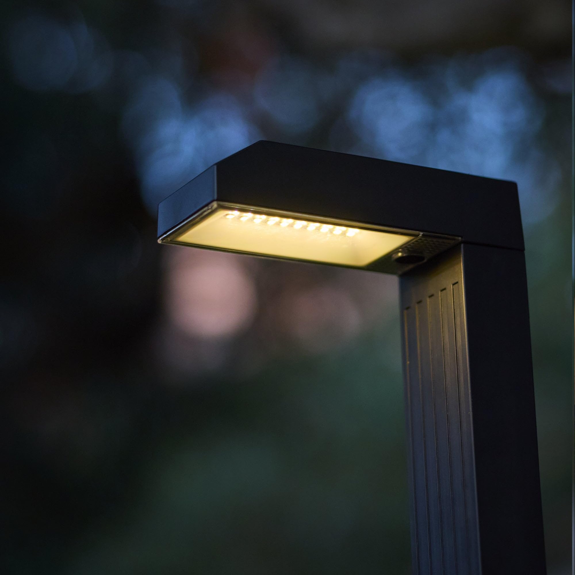 Lumisky 4 Stück Solarleuchten zum Aufstecken LED Warmweiß/Kaltweiß 4 x Torly Höhe 40 cm