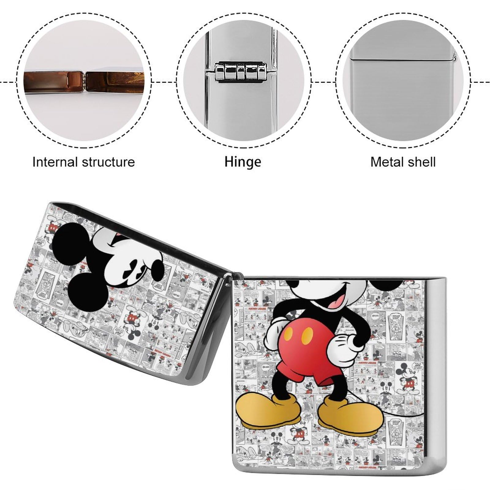 Amazon.co.jp: ミッキーマウス ライター アーマー ZIPPO兼用ケース 