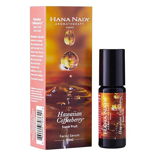 Hana Naia - Suero facial de súper fruta hawaiana mezcla única de antioxidantes antienvejecimiento para un brillo saludable de isla pipeta de 03fl oz