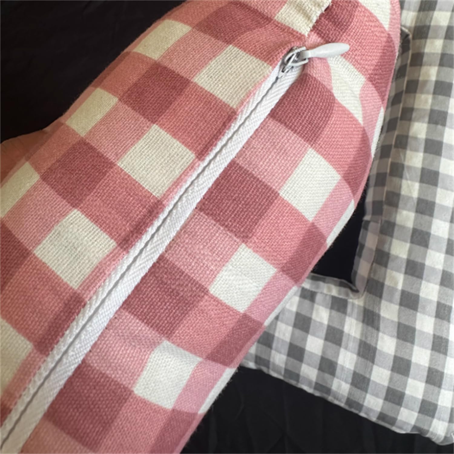 Almohada Con Agujero Central Para Dormir De Lado | Alivio Para Piercings De Oreja Y Dolor | Funda De Felpa Desmontable Lavable | Color Gris