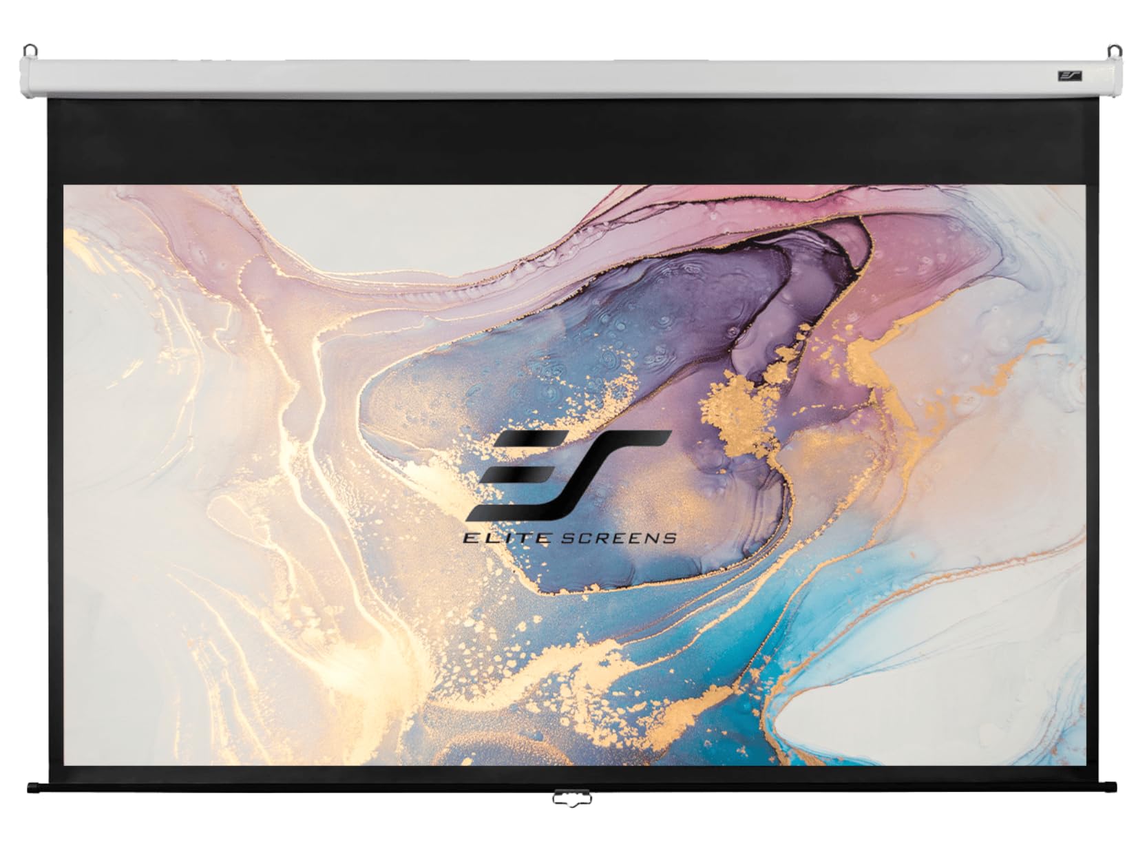 Elite Screens M100HSR-Pro Manual SRM Pro Series - Pantalla de proyección (Diagonal 254 cm (100"), Altura 124,5 cm (49"), Ancho 221 cm (87"), Formato 16:9), Color Blanco