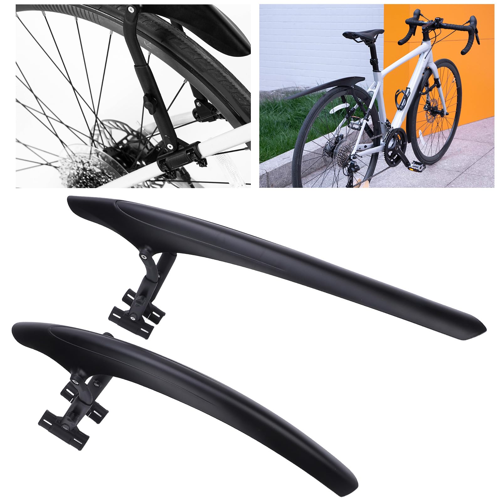 Rennrad Schutzblech, Verstellbares Polypropylen 700C Spritzschutz für