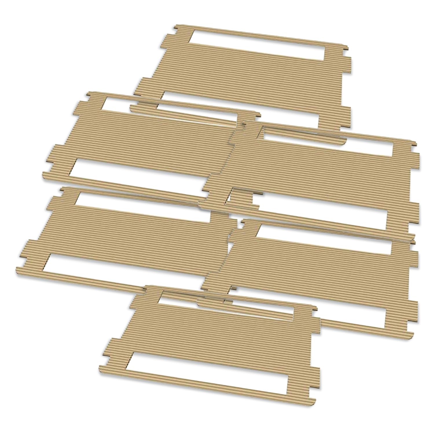 Corrugated Cardboard Hatching Mat for Ovation 28 Egg Incubator, Textured Disposable Hatch Floor Covering to Improve Chick Surface Grip, Easier Cleaning, Pack of 6 Mats