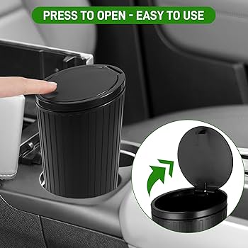 2 Auto Mülleimer Wasserdicht & Klappbar - Praktische Mini-Abfalleimer Fürs Auto