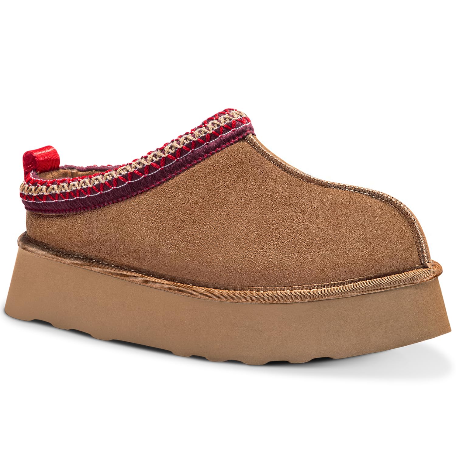 TanamoPlatform Slippers Women Ultra Mini Boots Ladie Shoes Outdoor Indoor Short Ankle Fur Fleece Fuzzy Cozy Fluffy Lining Comfortable Memory Foam