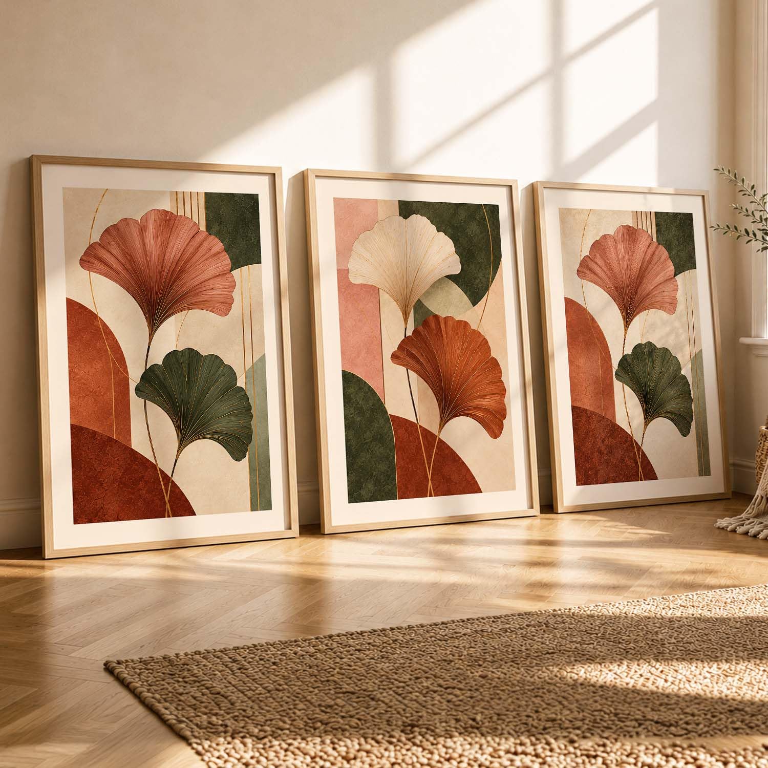 BOHO Wall Art Set - Maximalist Prints with Frame -8 BOHO Wall Art Set - Maximalist Prints with Frame -8