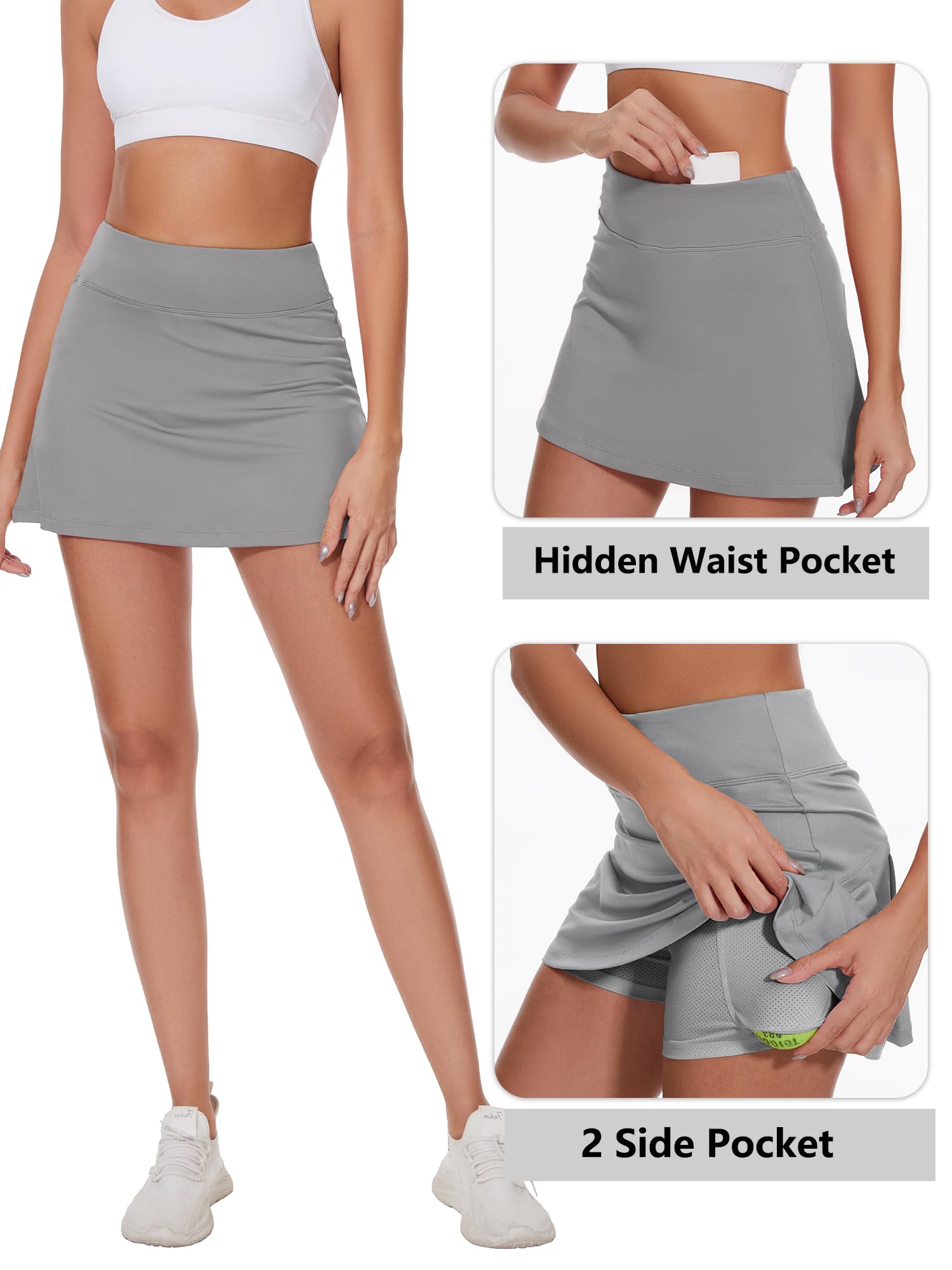 Ibeauti Pleated Tennis Skirt Moderno/Adattabile Donna