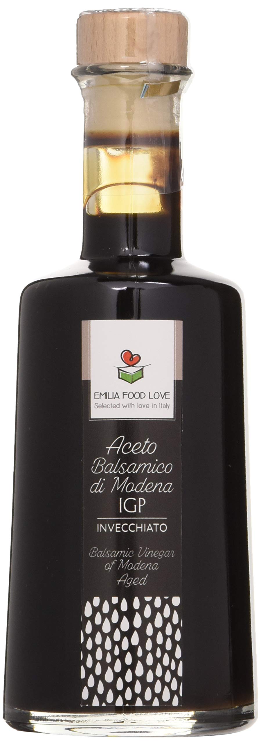 Aceto Balsamico di Modena IGP Invecchiato - EMILIA FOOD LOVE - Selected with Love in Italy