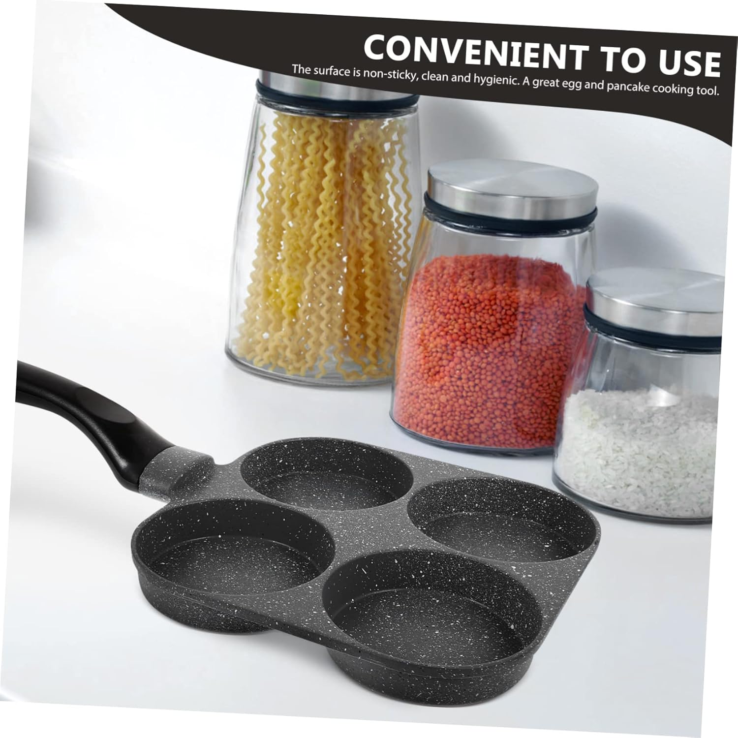 Nonstick Egg Frying Pan Single Omelet Cooking Pan for Breakfast Kitchen Frying Versatile Cooking for Eggs and More for Easy Cleanup