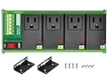 AC Power 4 Channel IoT Relay Outlet Module, DIN Rail or Screw Mounting (D-1585TL)