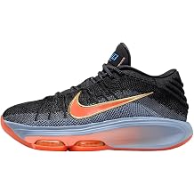 Nike G.T. Hustle 3 Women's Basketball Shoes FZ2851-001, Anthracite/Ashen Slate/Metallic Gold/Light Wild Mango Size 9.5