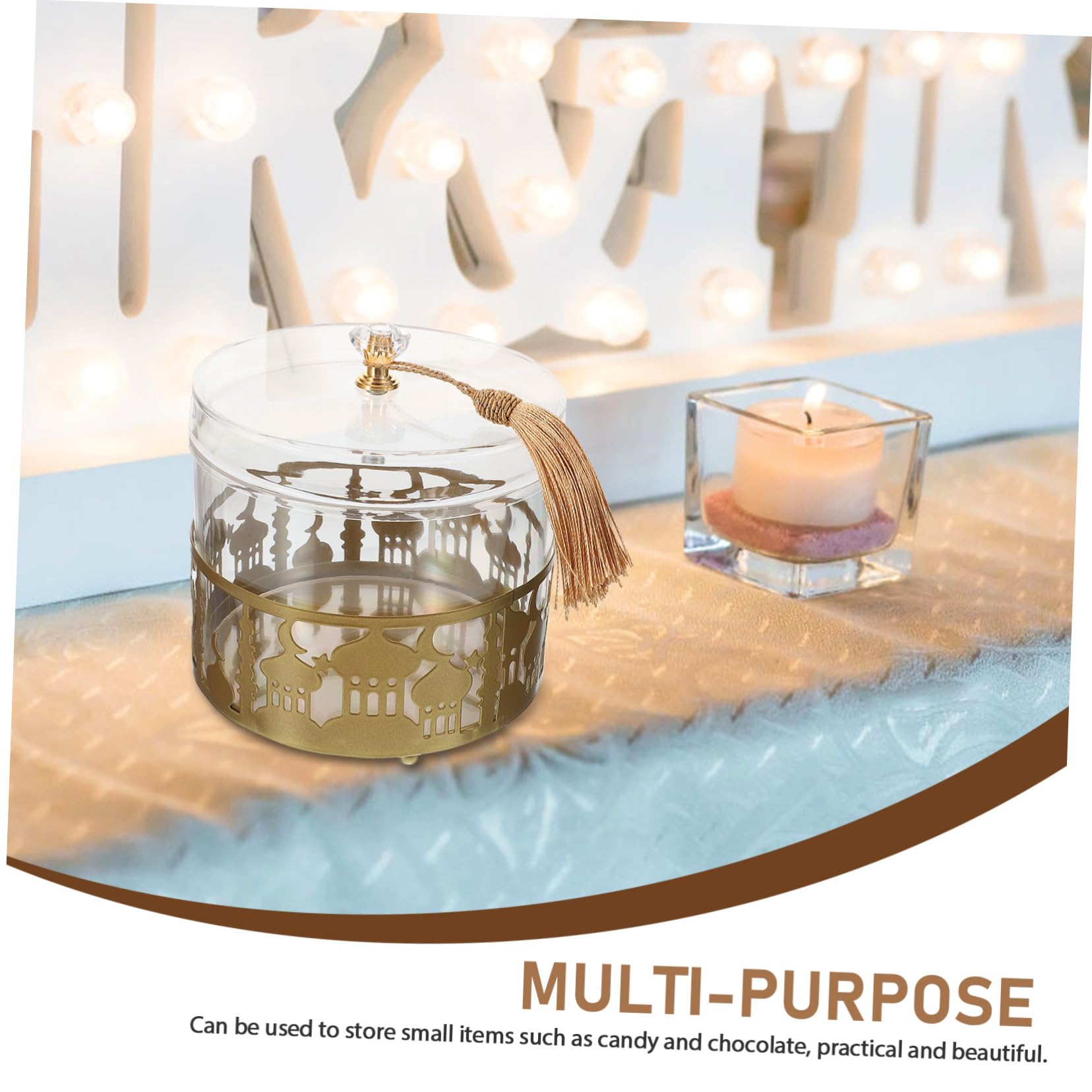 VILLCASE 3pezzi Scatola Per Dolci Riusabile Stile Contenitore Decorativo Per Matrimoni e Feste Design Elegante Per Regali e Bomboniere
