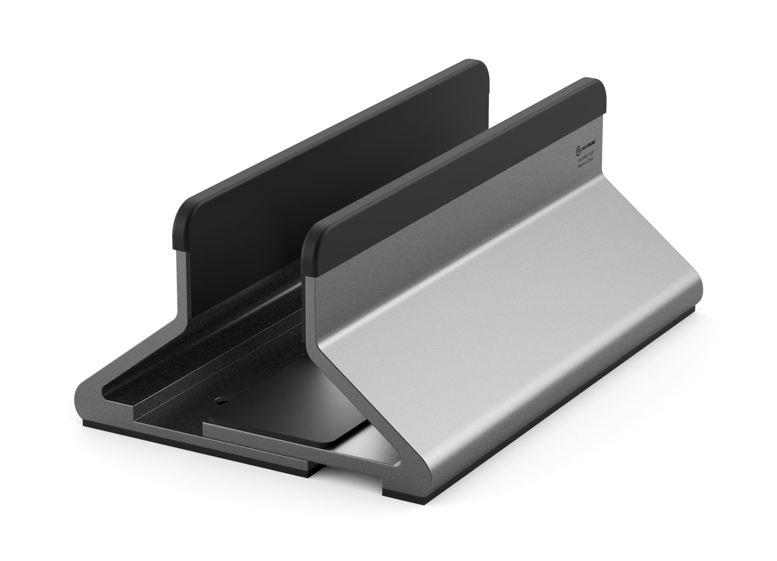 ALOGIC Supporto verticale per laptop regolabile Bolt realizzato con pad in alluminio e silicone,larghezza intercambiabile,compatibile con gli ultimi laptop: MacBook,Surface, Chromebook e altro ancora