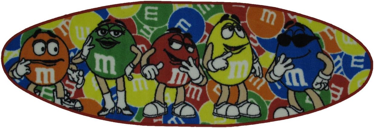 Fun Rugs M & M'S Surfboard