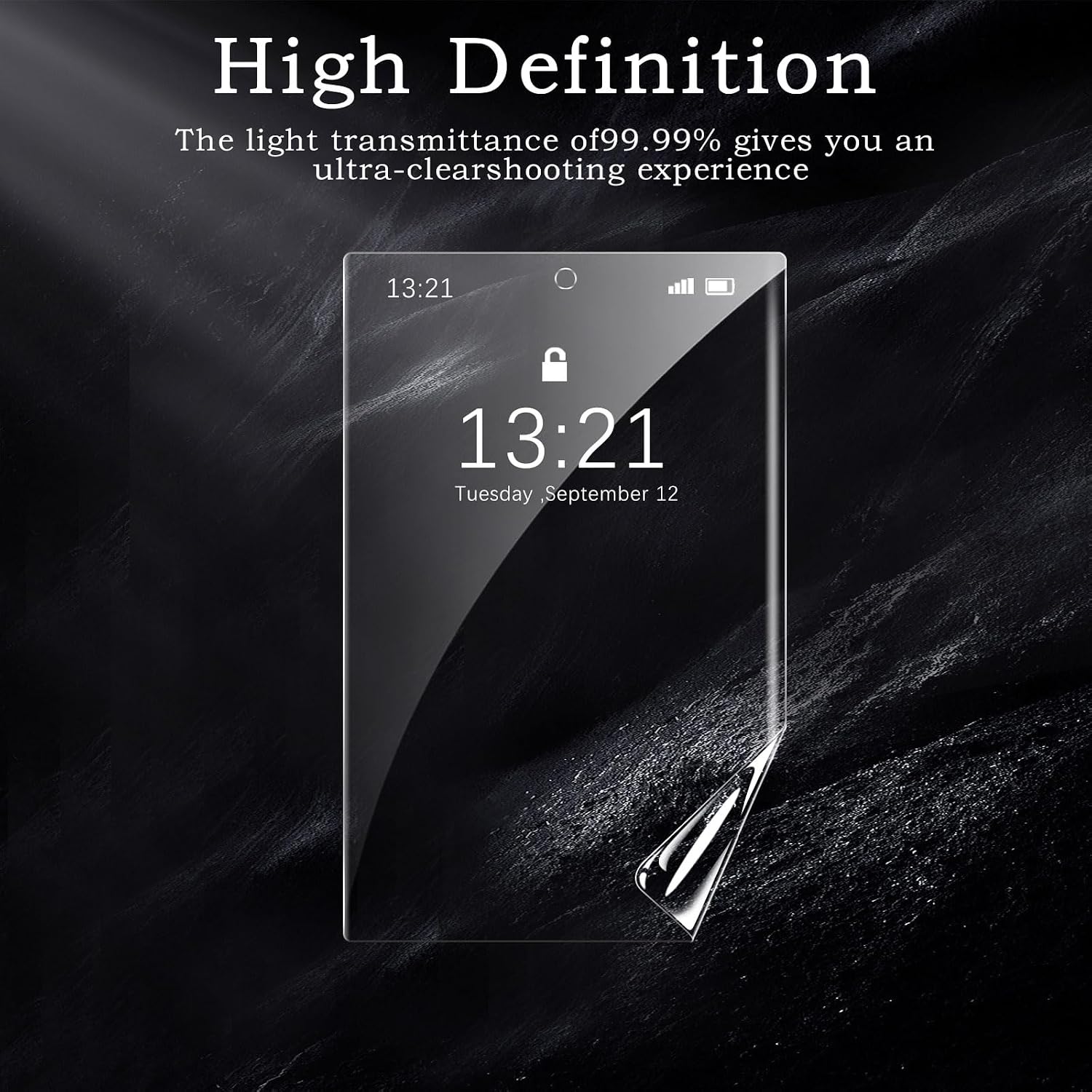 2 Pack Hydrogel Film Screen Protector for Samsung Galaxy Z Fold 8 with and Back Protector [NOT GLASS], Soft TPU Protective Film, HD, High Sensitivity, Bubble-Free,Case Friendly image 5