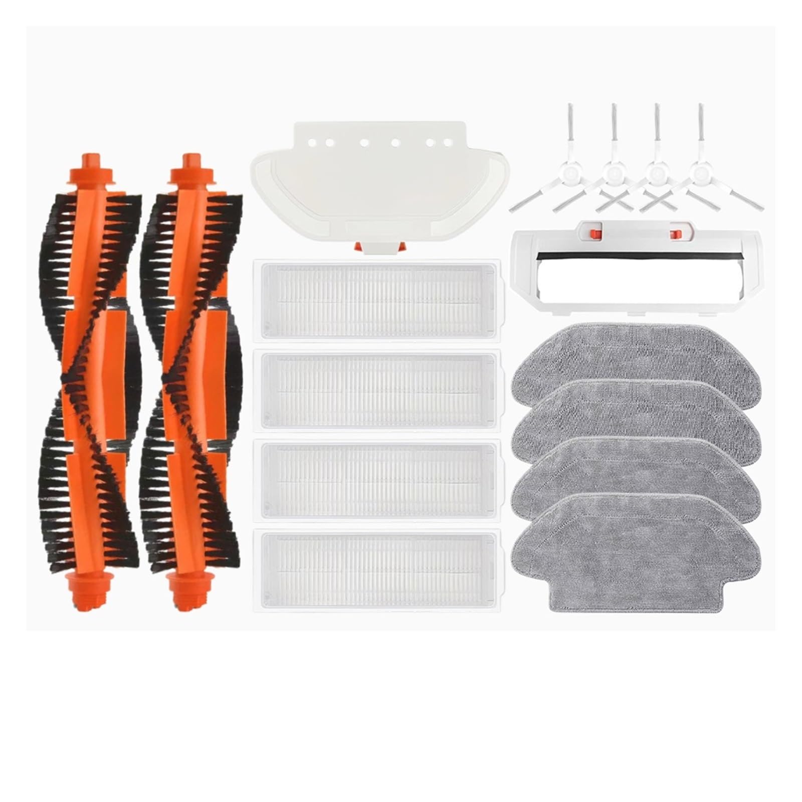 HIZON Parts Accessories Main Side Brush,Compatible For Xiaomi，Robot S10