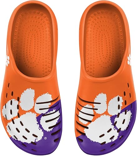 Miniatura 301 de FOCO - Sandalias de agua de jardín con logotipo de equipo de la NFL, para hombre Camuflaje tonal,logotipo grande de bloque