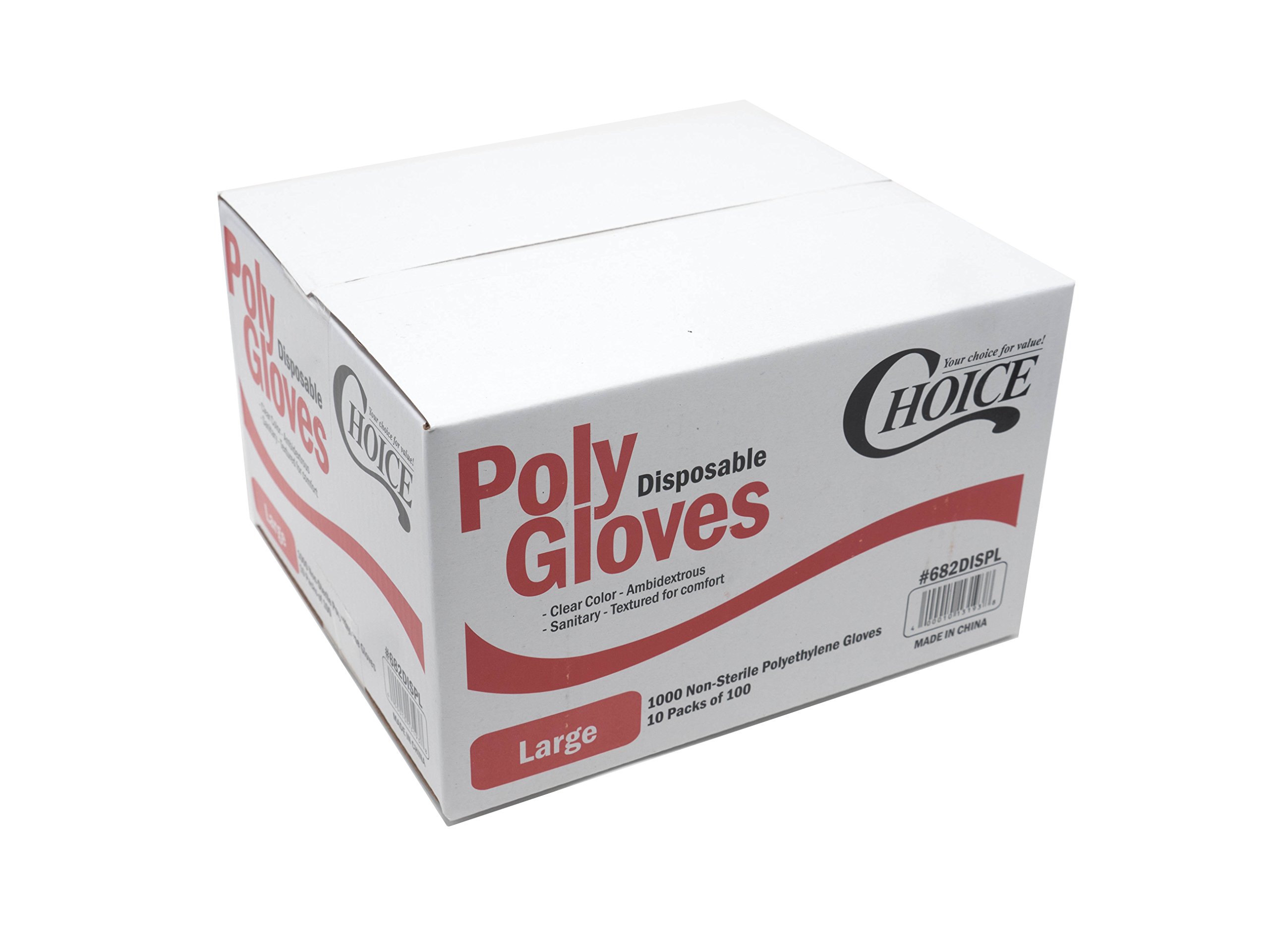 Choice Poly Disposable Polyethylene Gloves