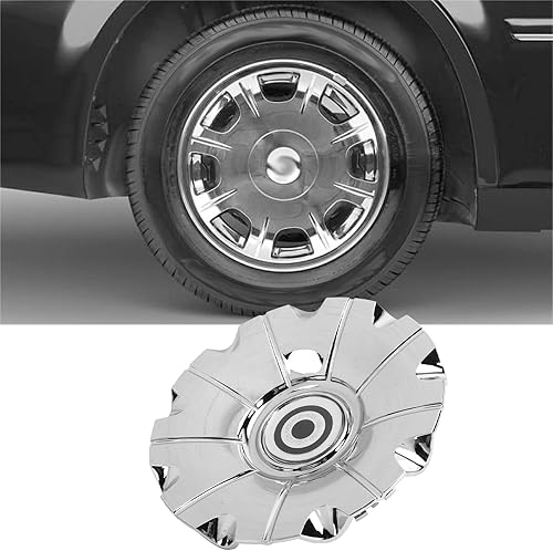 Miniatura 6 de Tapa de cubo central de rueda automática, cubierta de llanta de ruedas cromadas ABS, 1DK11SZ0AA repuesto para 300 2007 a 2010