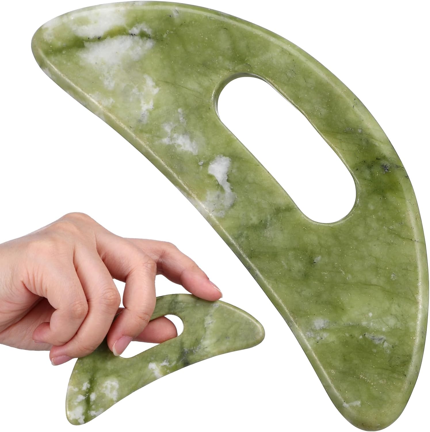 Gua Sha Tool for Face Polished Scraping Massage Tool for Neck and Eyes Manual Massager for Self Care Versatile Gua Sha Board for Enhanced Comfort and Relaxation