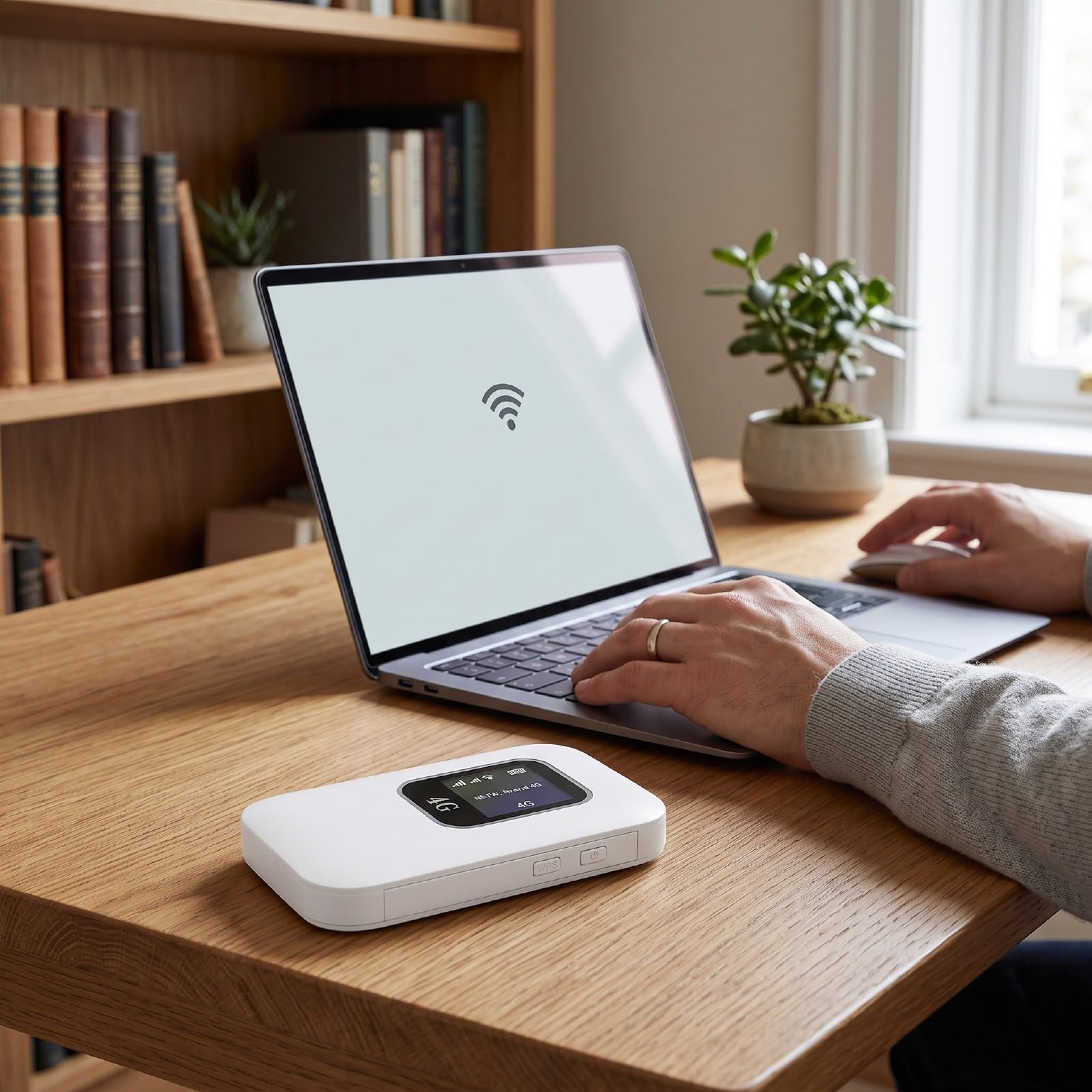 Goshyda Hotspot Mobile 4G WiFi 6, Routeur WiFi Portable pour Les Voyages