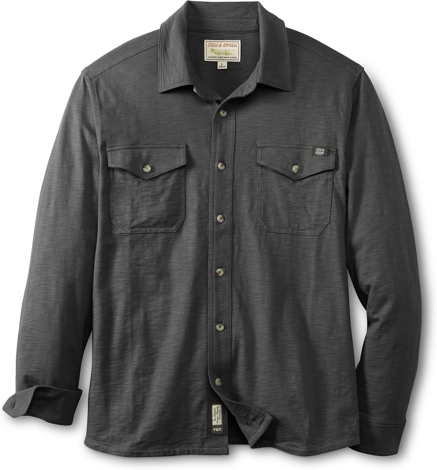 Field & Stream Men's Oceanliner Long Sleeve Knit Shirt