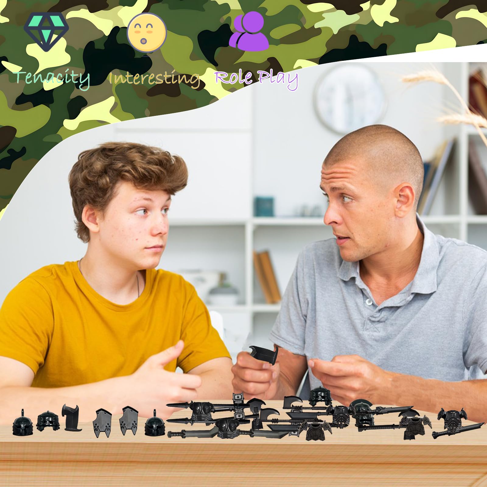 Militär Figuren Spielzeug, 307 Stück Soldatenfiguren Armee Figuren Militär Soldaten Spielzeug
