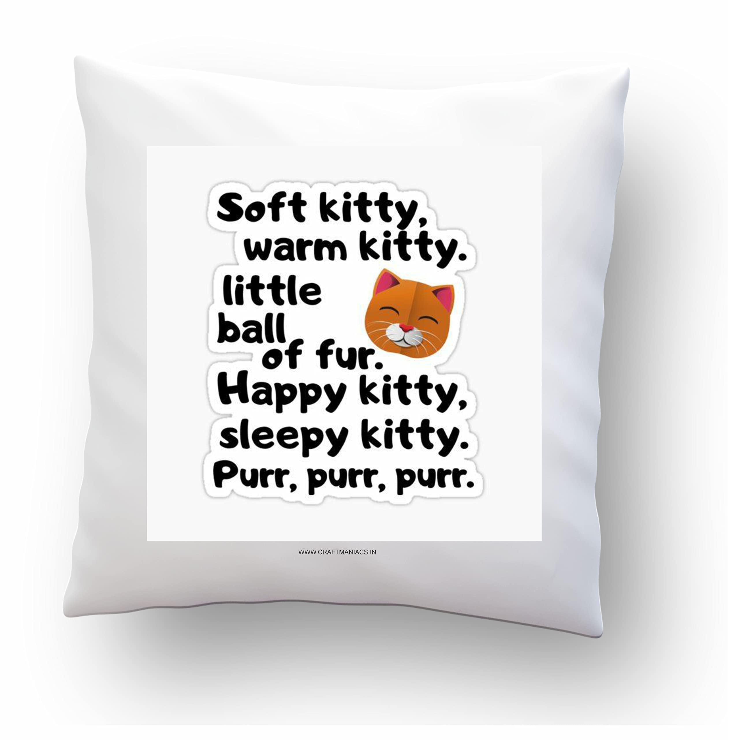 Soft Kitty Warm Kitty Big Bang Theory 16*16 INCHES Pillow with Filler by CRAFT MANIACS | Best Gift for Big Bang Theory Lovers (B09JL3356X) Amazon Price History, Amazon Price Tracker