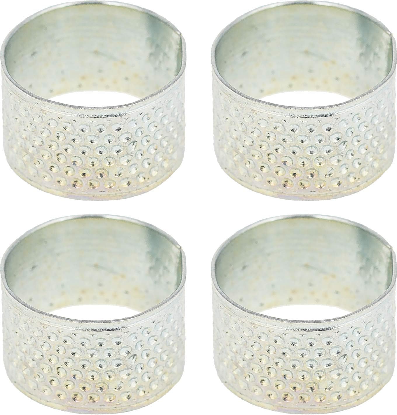 Sail Thimble - Pack of 4 - Retro Sewing Thimble - Metal Thumb Thimble - Vintage Thimble Metal Finger Protector