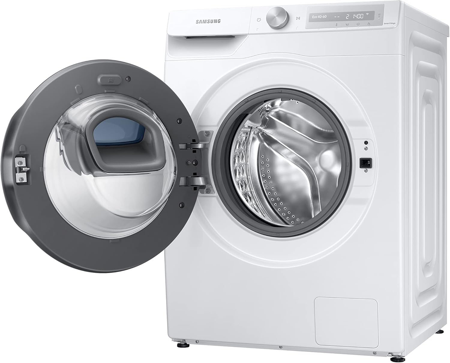 Samsung Lavatrice Ai Control Addwash™ con Ecodosatore WW90T684DLH/S3, Libera Installazione, 9 kg, 1400 RPM, Classe A, WiFi, Vapore, 60l x 85h x 55p cm Samsung Lavatrice Ai Control Addwash™ con Ecodosatore WW90T684DLH/S3, Libera Installazione, 9 kg, 1400 RPM, Classe A, WiFi, Vapore, 60l x 85h x 55p cm