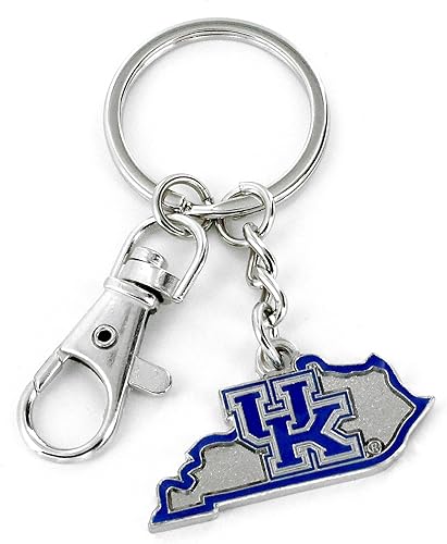 Miniatura 8 de Llavero pesado de diseño del estado doméstico de la NCAA - Accesorios coloridos y duraderos para llaves, bolsas y monederos