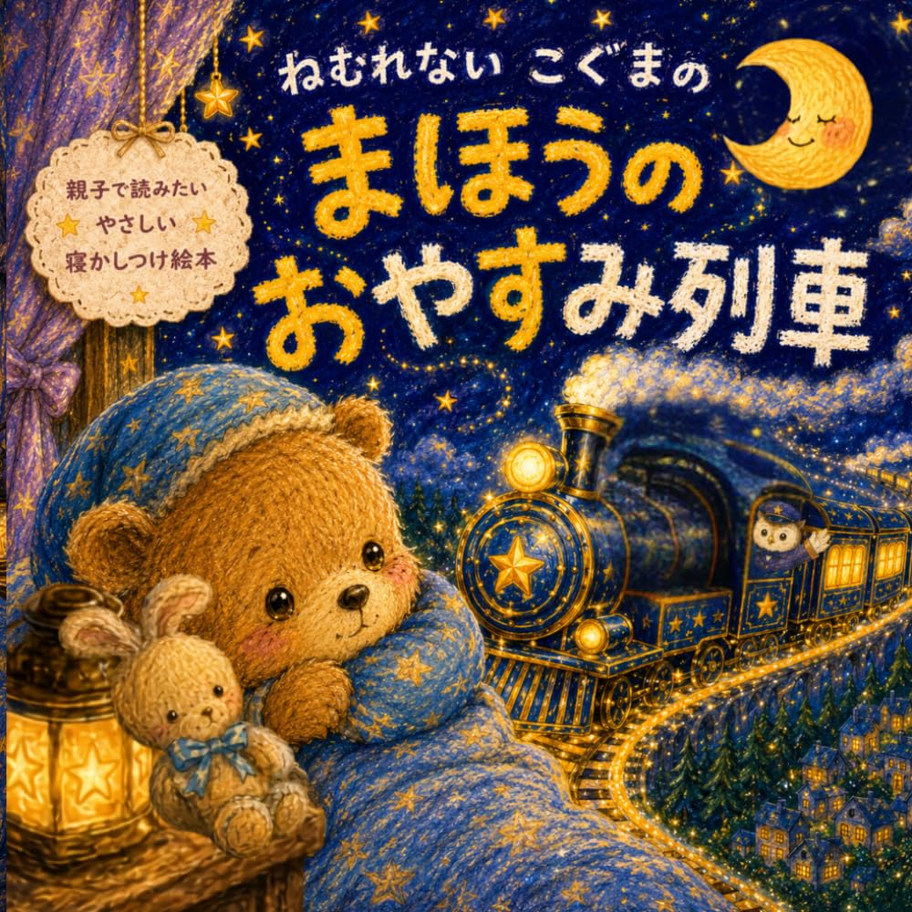ねむれない こぐまの まほうの おやすみ列車: 親子で読みたいやさしい寝かしつけ絵本