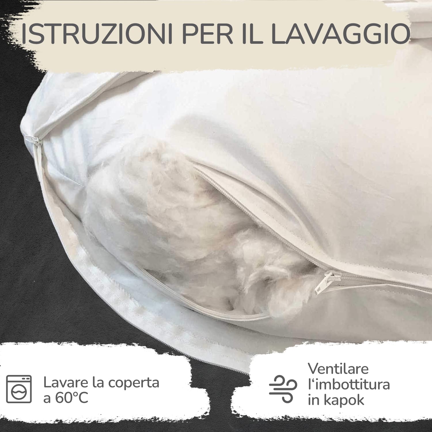 Imbottitura Kapok Naturale 1kg - Vegana, Ipoallergenica Per Cuscini E Peluche - Foto 9