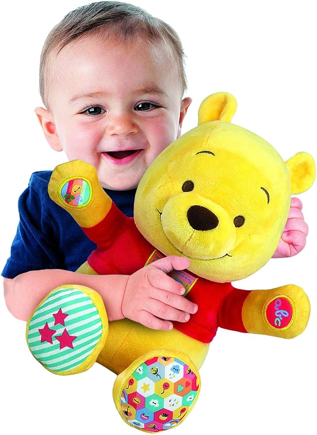 Baby Disney Peluche Winnie The Pooh Clementoni Amazon Es Juguetes Y Juegos