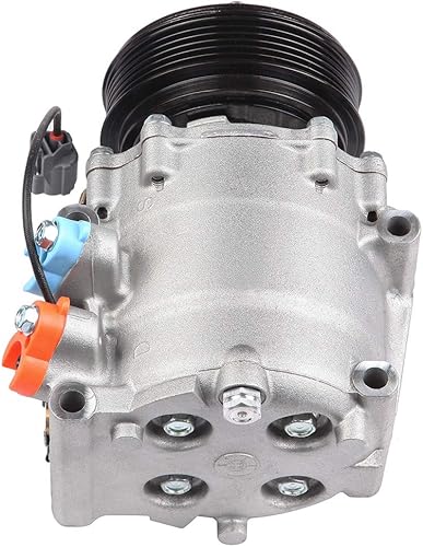 Miniatura 9 de LUJUNTEC 2002-2005 Compatible para Honda Civic AC Compressor y A/C Embrague Fuerte Refrigeración