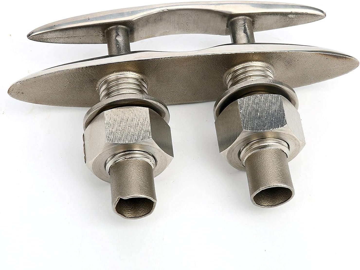 Amarine-made 4 Pack of Stainless Steel 316 Pull Up Cleat - 6-1/2" -M0098S