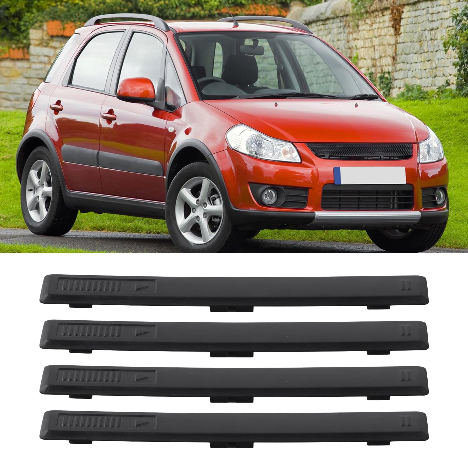 4 Coperture A Clip Per Portapacchi Auto, Per Suzuki SWIFT Barre Portatutto Foro Superiore Modanatura Clip Copertura, 78132-68L01