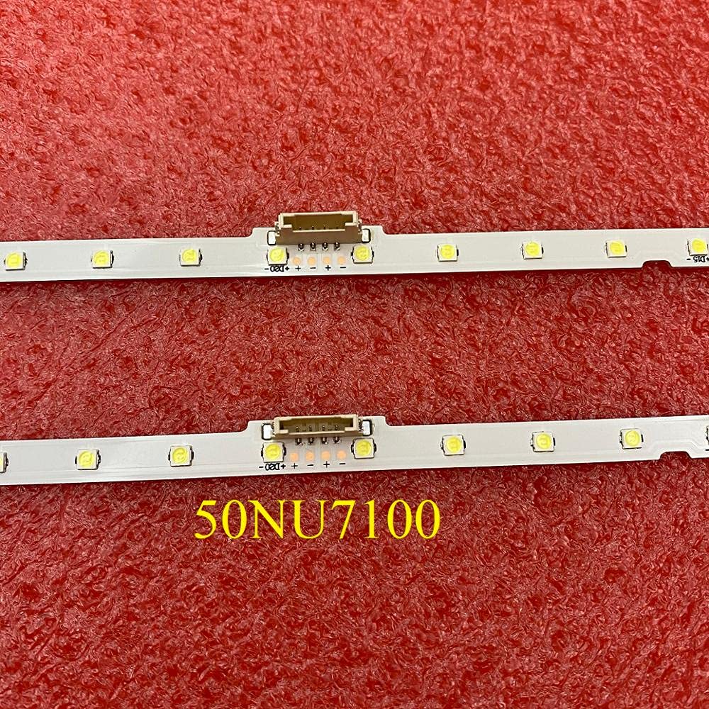 Lot de 2 Bandes LED pour téléviseur Samsung UE50NU7025K UN50NU6950 UE50RU7090U UE50NU7470U UN50NU7100 UE50NU7100 UE50NU7020 50NU7100 UN50NU6900